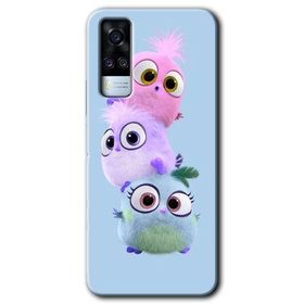 Vivo Y51A Puffy Baskılı Uyumlu Silikon Kılıf
