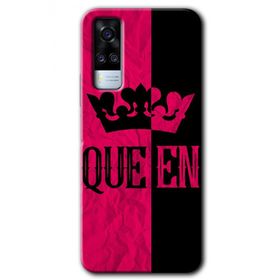 Vivo Y51A Queen Baskılı Uyumlu Silikon Kılıf