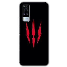 Vivo Y51A Samurai Girl Baskılı Uyumlu Silikon Kılıf