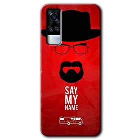 Vivo Y51A Say My Name Baskılı Uyumlu Silikon Kılıf