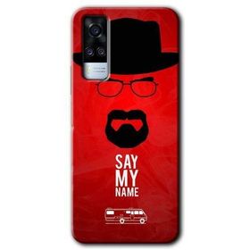 Vivo Y51A Say My Name Baskılı Uyumlu Silikon Kılıf
