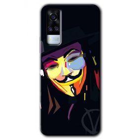 Vivo Y51A Vendetta Baskılı Uyumlu Silikon Kılıf