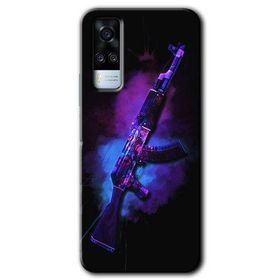 Vivo Y53S AK Baskılı Uyumlu Silikon Kılıf