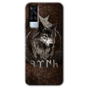 Vivo Y53S Bozkurt Göktürk Baskılı Uyumlu Silikon Kılıf