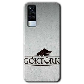 Vivo Y53S Göktürk Baskılı Uyumlu Silikon Kılıf