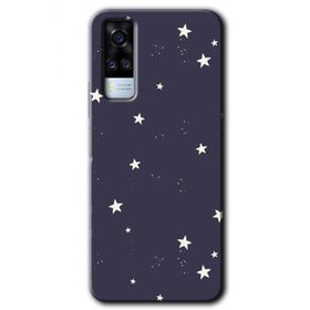 Vivo Y53S Gökyüzü Yıldız Baskılı Uyumlu Silikon Kılıf