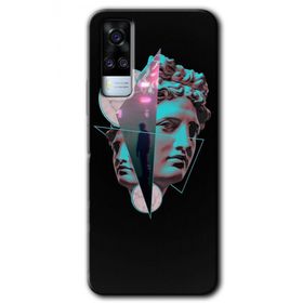 Vivo Y53S Heykel Baskılı Uyumlu Silikon Kılıf