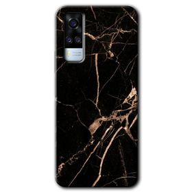 Vivo Y53S Kara Kedi Baskılı Uyumlu Silikon Kılıf