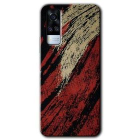 Vivo Y53S Kumaş Deseni 6 Baskılı Uyumlu Silikon Kılıf
