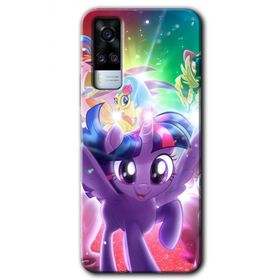 Vivo Y53S Pony Baskılı Uyumlu Silikon Kılıf