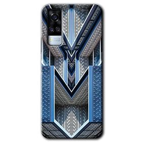 Vivo Y53S Retro Building Baskılı Uyumlu Silikon Kılıf