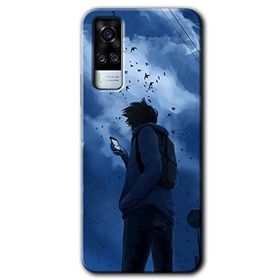 Vivo Y53S Sonbahar Yalnızlığı Baskılı Uyumlu Silikon Kılıf