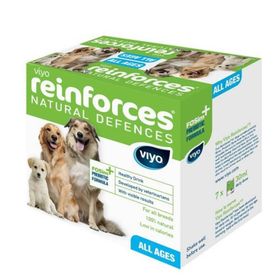 Viyo Reinforces 7x30 ml Köpekler için Ek Besin Takviyesi
