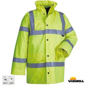 Vizwell VWJK01 300 D Oxford Reflektörlü İçi Kapitoneli Parka