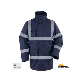 Vizwell VWJK01 300 D Oxford Reflektörlü İçi Kapitoneli Parka