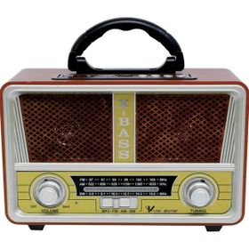 Vlike Gold Siyah M-U112BT Fm Bluetooth Hoparlör