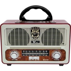 Vlike Gümüş Taş Rengi M-U111BT Fm Bluetooth Hoparlör