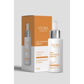 Vlora 30 ml %5 Caffeine Vitamin C Eye Contour Serum