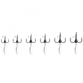 VMC 7548 Standart No:10 - 3'lu Hybrid Bladed Üçlü Olta İğnesi