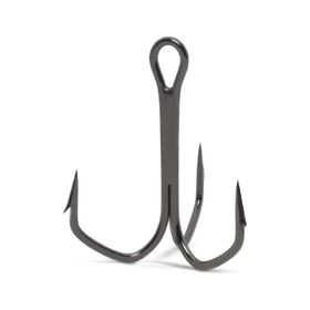 VMC 8570 Black Nikel-No:6 - 10'lu Barbarian Outbarb Üçlü Olta İğnesi