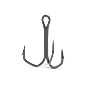 VMC 8570 Black Nikel-No:8 - 10'lu Barbarian Outbarb Üçlü Olta İğnesi