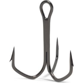 VMC 8570 Black Nikel-No:8 - 10'lu Barbarian Outbarb Üçlü Olta İğnesi