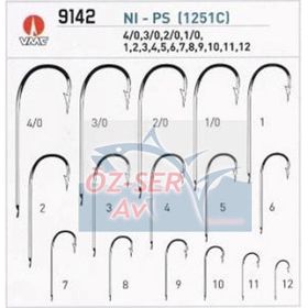 VMC 9142PS - Düz Uzun Pala Perma Steel İğne