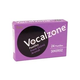 Vocalzone Frenk Üzüm Aromalı 24 Pastil