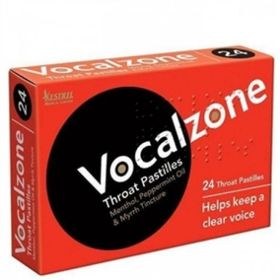 Vocalzone Menthol 12 Pastil
