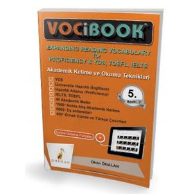 VOCIBOOK AKADEMIK KELIME VE OKUMA TEKNIKLERI - OKAN ÖNALAN;ARIF BULUT