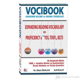 VOCIBOOK AKADEMIK KELIME VE OKUMA TEKNIKLERI - OKAN ÖNALAN;ARIF BULUT