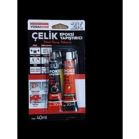 Vodabond 20+20 ml Seramik Ahşap Metal Plastik Cam Çelik Epoksi Yapıştırıcı
