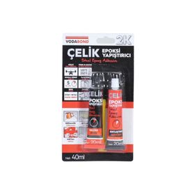 Vodabond 20+20 ml Seramik Ahşap Metal Plastik Cam Çelik Epoksi Yapıştırıcı