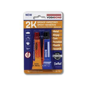 Vodabond 2K Rapid Epoksi A15Ggr + B15 Gr Yapıştırıcı