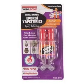 Vodabond 6 gr Epoxy Yapıştırıcı Şırınga