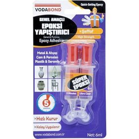 Vodabond 6 gr Epoxy Yapıştırıcı Şırınga