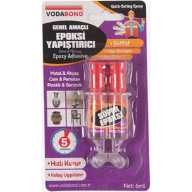 Vodabond 6 gr Epoxy Yapıştırıcı Şırınga