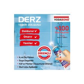 Vodabond Beyaz 400gr Kullanıma Hazır Derz Dolgu