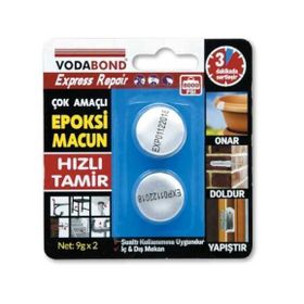 Vodabond Epoksi 9 Gr x 2 Tamir Macunu