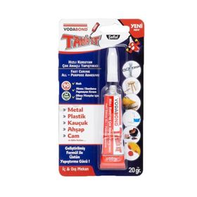 Vodabond Şırınga Epoksi Şeffaf 6 ml Yapıştırıcı