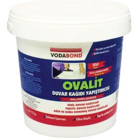 Vodabond Sıvı 750 gr Hazır Ovalit Duvar Kağıdı Yapıştırıcısı Tutkalı