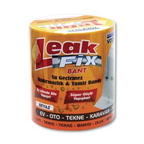 Vodaseal 100 mm x 1.5 m Beyaz Leakfix Yama Bandı