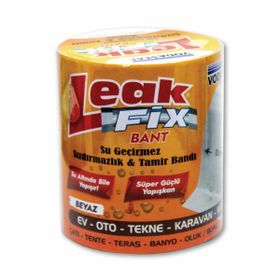 Vodaseal 100 mm x 1.5 m Beyaz Leakfix Yama Bandı