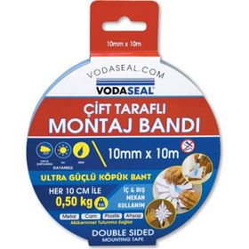 Vodaseal 10x10 mt Kablo Kanalları İçin Çift Taraflı Montaj Bandı