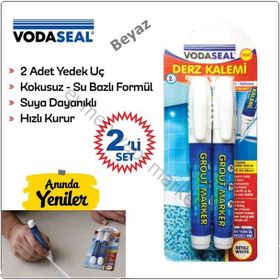 Vodaseal 2 Adet Beyaz Derz Fayans Kalemi