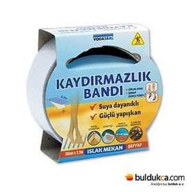Vodaseal 36 mm 2.5 mt Islak Mekan Kaydırmazlık Bandı