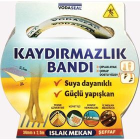 Vodaseal 36 mm 2.5 mt Islak Mekan Kaydırmazlık Bandı