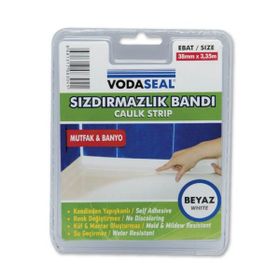 Vodaseal 38 mm x 3.35 mt Beyaz Sizdırmazlık Bandı