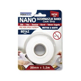 Vodaseal 38mmx3.2mt Beyaz Nano Sızdırmazlık Bandı