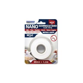 Vodaseal 38mmx3.2mt Beyaz Nano Sızdırmazlık Bandı